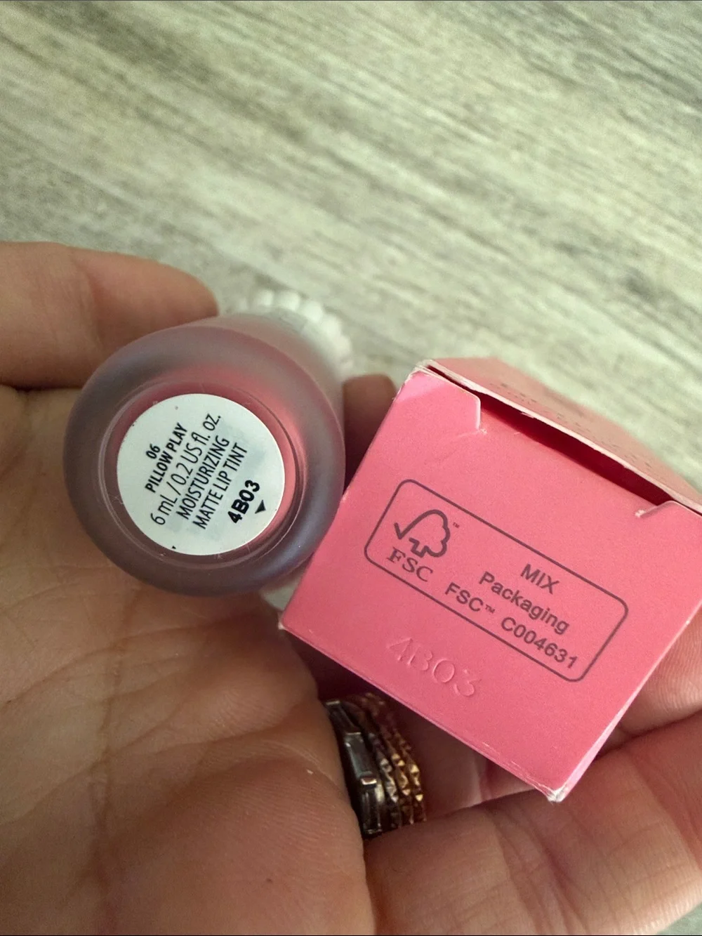 Benefit Plush Tint Moisturizing Matte Lip Tint — Pink